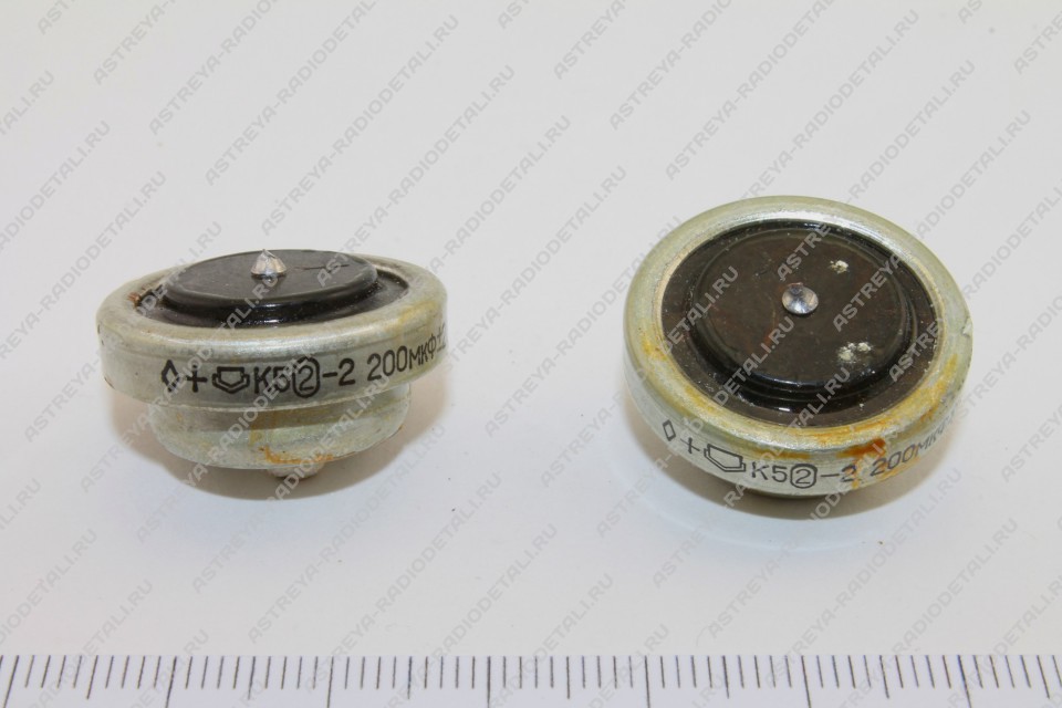 Large capacitors K52-②, K5②-2 (two in a circle), as well as without a rhombus