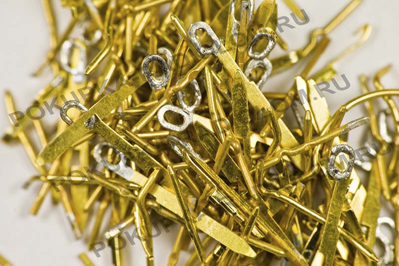 Gold plated pins