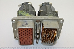 RPKM4-67/67G1 (РПКМ4-67/67Г1) socket, yellow contacts