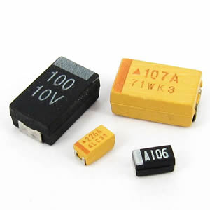 SMD tantalum capacitors